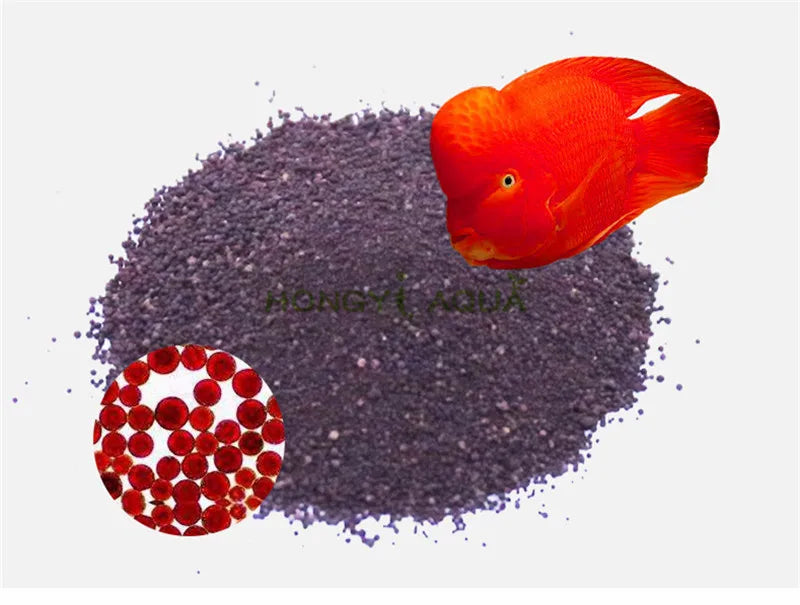 Astaxanthin powder Red fish special feed Adding coloring agent Blood parrot increases red Add gorgeous Fish tank fish feed