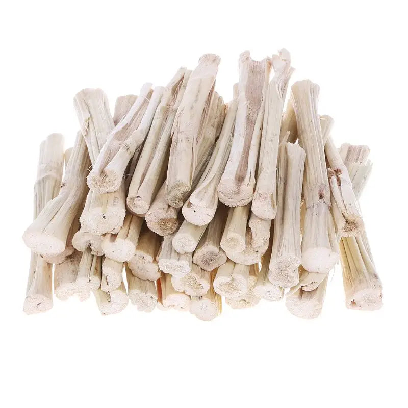 500g Sweet Bamboo Stick Branch Hamsters Chinchillas Rabbit Parrot Rat Snacks Cleaning Teeth Treat Molar Chew Toy