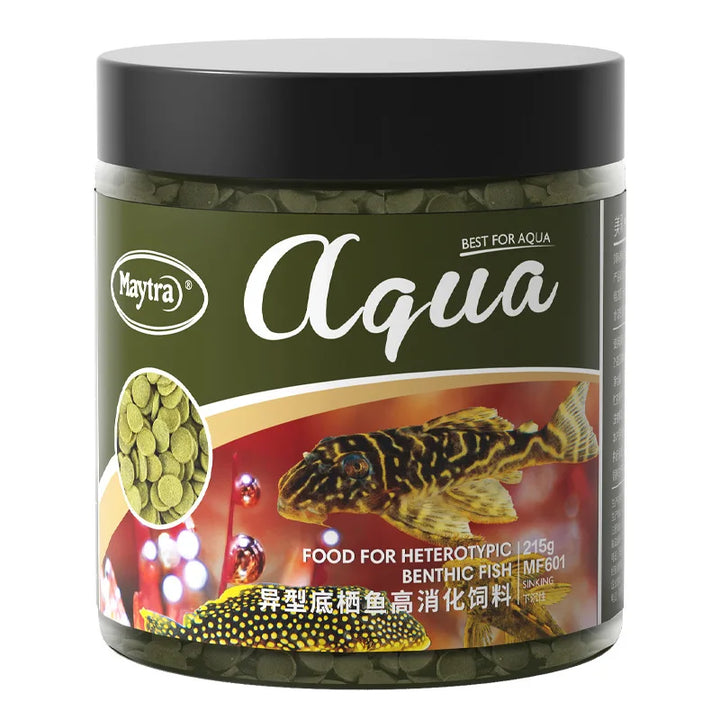 Maytra Bottom Feeder Fish Food - Sinking Pellets for Plecos, Catfish, Loaches & Algae Eaters (High Protein, Spirulina Formula)