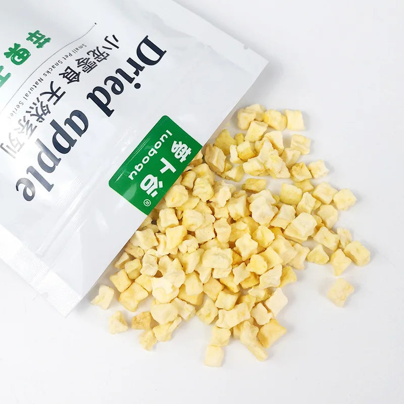 Dried apple 60g rabbit dried fruit snack hamster chinchilla guinea pig prevention constipation dehydrated dried apple