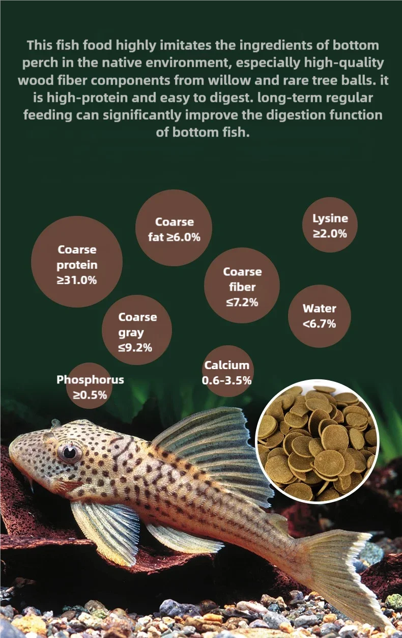 Sera Catfish Chips Aquarium Benthic Pleco Multi Wafer Suckermouth Bottom Fish Food Feed 110g/250ml