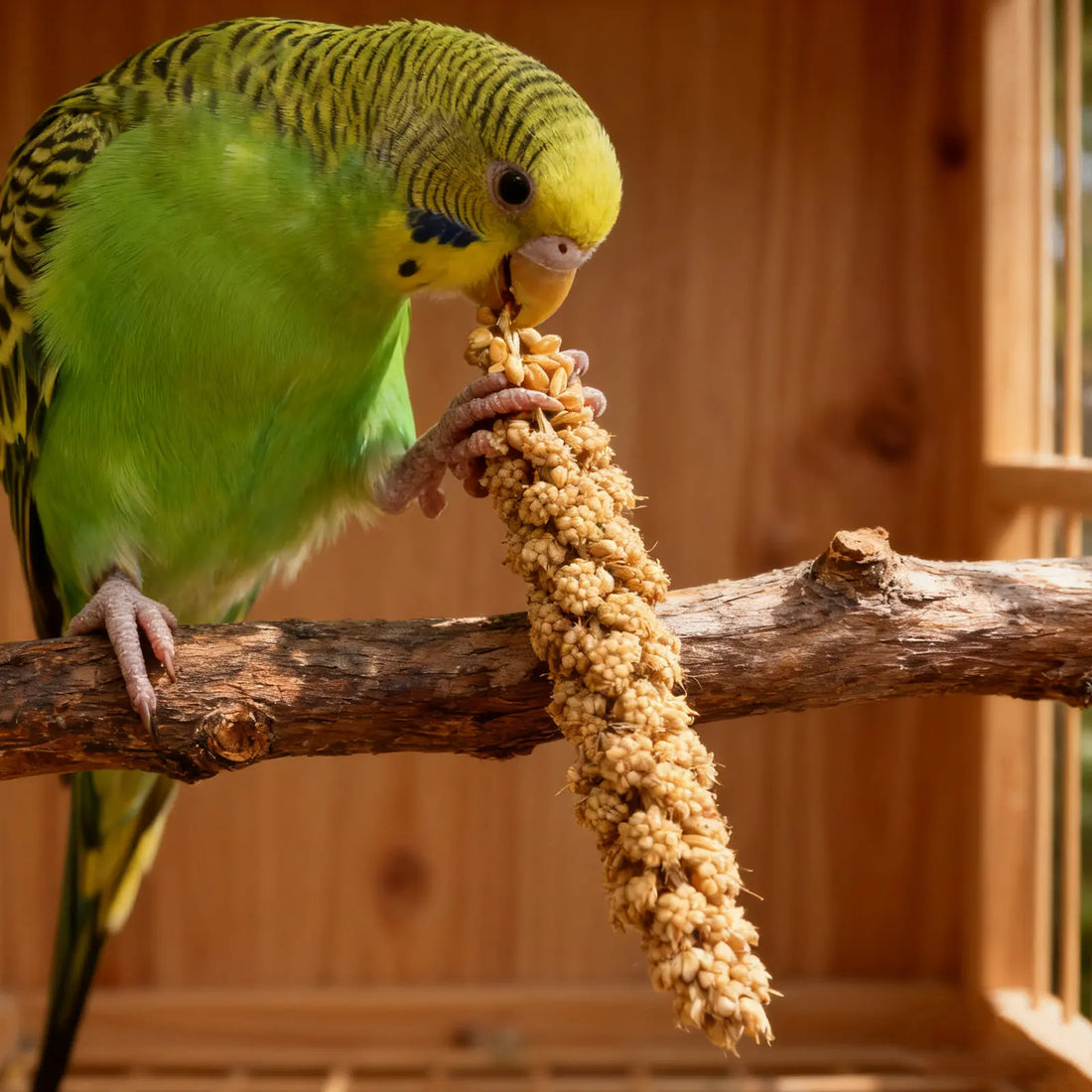 500g Millet Treat for Pet Birds Natural Bird Snack Millet Dried Millet for Parakeets Cockatiels Lovebirds Budgies Finches Supply