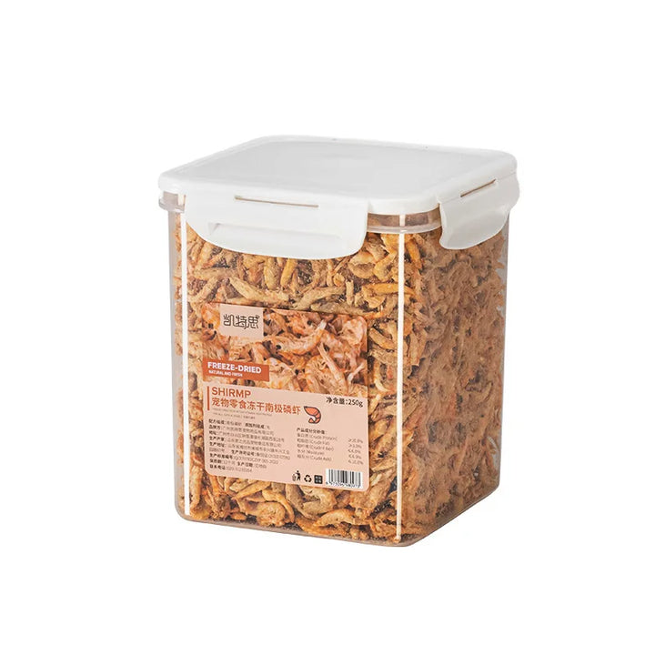 Freeze-Dried Antarctic krill for Pet, Dog and Cat Training, Hair Gills, Beautiful Hair, Wholesale