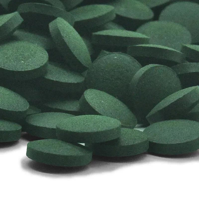 100-1000pcs High Purity Spirulina Tablets Spiral Seaweed Enrichment Favorite Pets Food Fish Crystal Red Shrimp Fish FoodAquarium